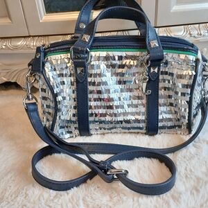 Juicy Couture Shimmering Crossbody Bag With Adjustable Strap